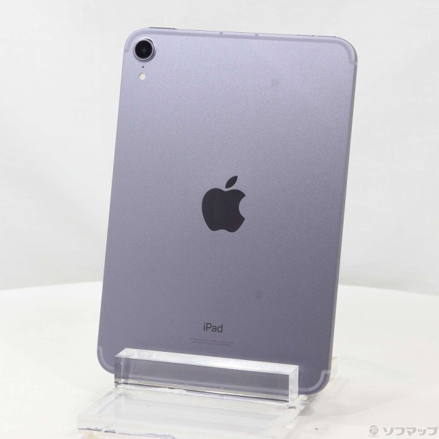 (中古)Apple iPad mini 第6世代 64GB パープル MK8E3J/A SIMフリー(371-ud)