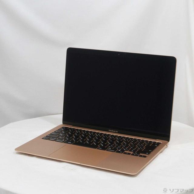 (中古)Apple MacBook Air 13.3-inch Late-2020 MGND3J/A Apple M1 8コアCPU_7コアGPU 8GB SSD256GB ゴールド (12.6 Monterey)(305-ud)の通販は 54,587円