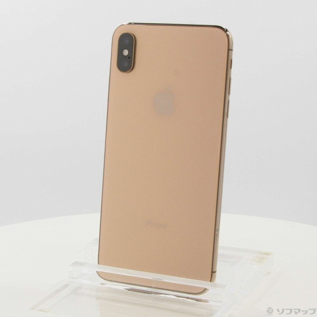 (中古)Apple iPhoneXS Max 256GB ゴールド NT6W2J/A SIMフリー(377-ud)