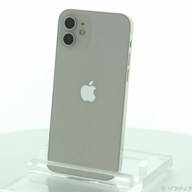 (中古)Apple iPhone12 128GB ホワイト MGHV3J/A SIMフリー(344-ud)