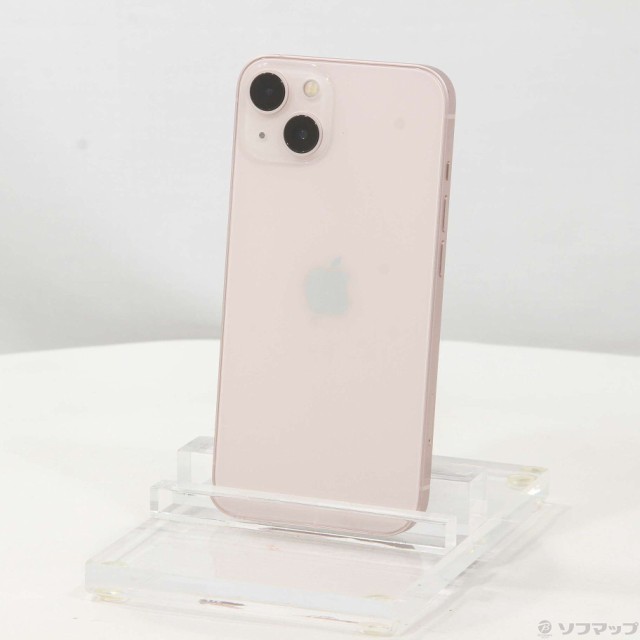 (中古)Apple iPhone13 128GB ピンク MLNE3J/A SIMフリー(305-ud)