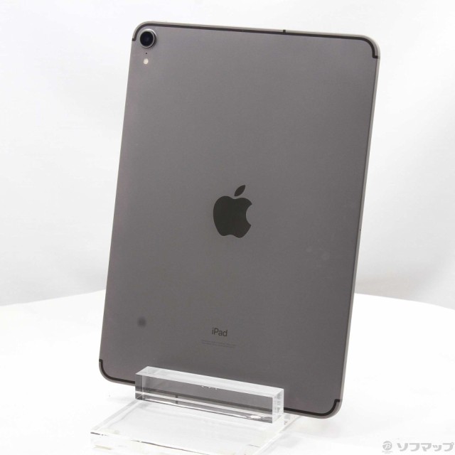 (中古)Apple iPad Pro 11インチ 64GB スペースグレイ MU0M2J/A SoftBankロック解除SIMフリー(352-ud)