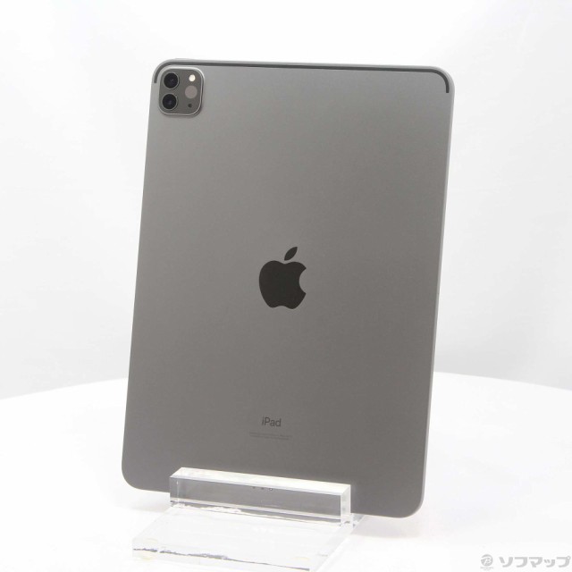 (中古)Apple iPad Pro 11インチ 第3世代 128GB スペースグレイ MHQR3J/A Wi-Fi(381-ud)