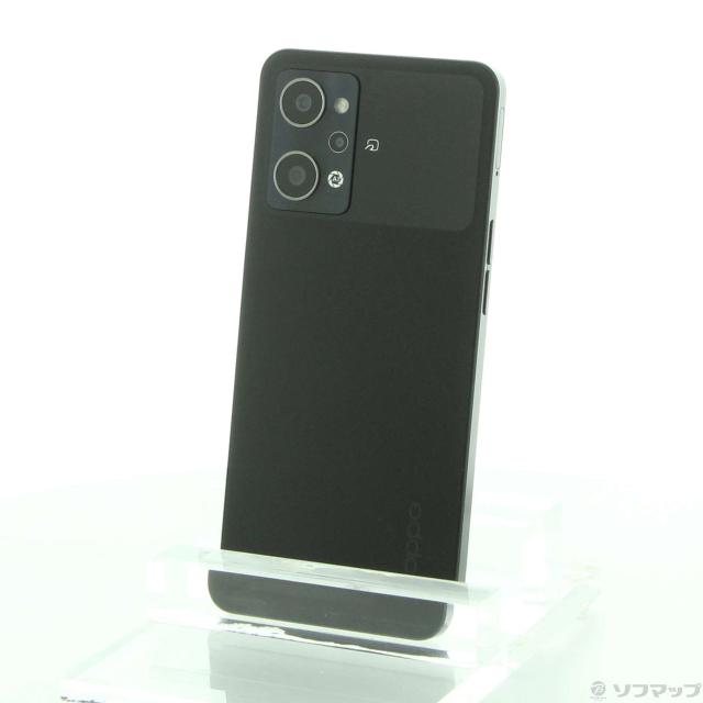 ご自宅用限定お買い得品 A Reno9 OPPO 中古)OPPO 128GB Y!mobile A301OP ナイトブラック スマートフォン本体