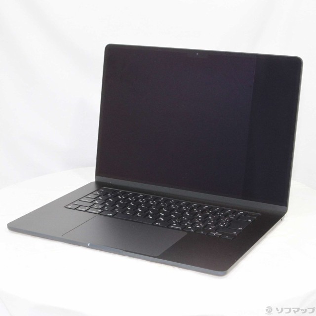 (中古)Apple MacBook Air 15.3-inch Mid 2023 MQKW3J/A Apple M2 8コアCPU_10コアGPU 8GB SSD256GB ミッドナイト (14.4 Sonoma)(262-ud)