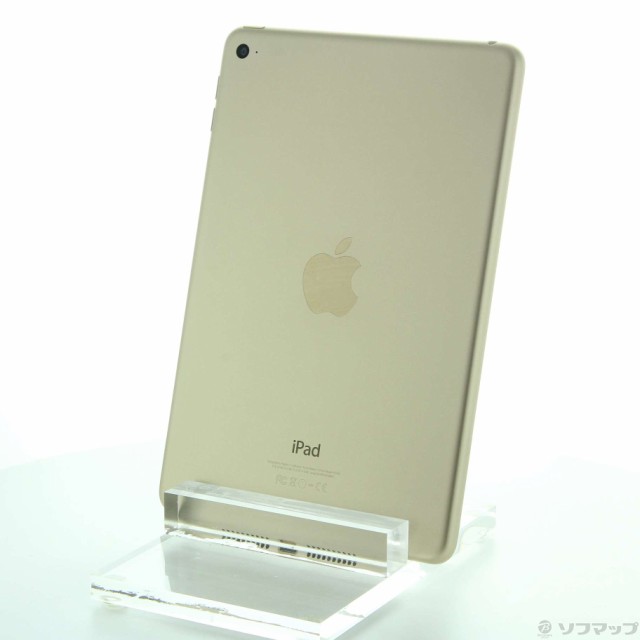 (中古)Apple iPad mini 4 64GB ゴールド MK9J2J/A Wi-Fi(377-ud)