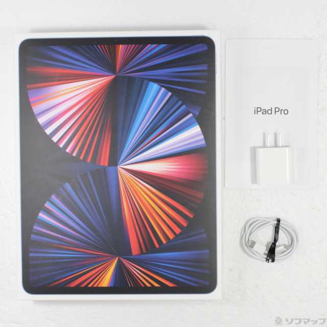 (中古)Apple iPad Pro 12.9インチ 第5世代 256GB スペースグレイ MHNH3J/A Wi-Fi(276-ud)