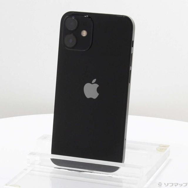 (中古)Apple iPhone12 mini 128GB ブラック MGDJ3J/A SIMフリー(377-ud)の通販は