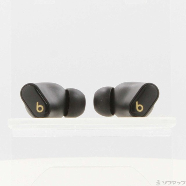 (中古)(展示品) Beats Studio Buds+ MQLH3PA/A ブラック/ゴールド(297-ud)