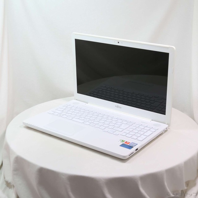 (中古)FUJITSU 格安安心パソコン LIFEBOOK AH50/B3 FMVA50B3W2 プレミアムホワイト (Windows 10)(297-ud)