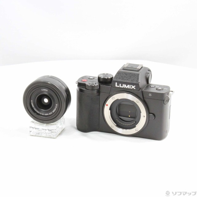 (中古)Panasonic LUMIX DC-G100V 標準ズームレンズキット ブラック(305-ud)