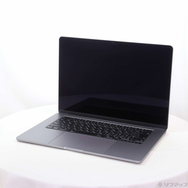 (中古)MacBook Air 15.3-inch Mid 2023 MQKP3J/A M2 8コアCPU_10コアGPU 8GB SSD256GB スペースグレイ (13.6 Ventura)(377-ud)