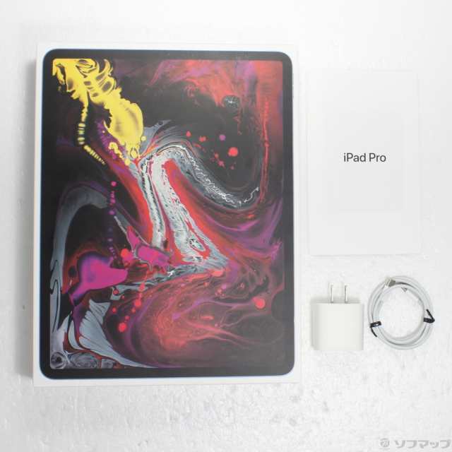 (中古)Apple iPad Pro 12.9インチ 第3世代 64GB スペースグレイ MTEL2J/A Wi-Fi(384-ud)