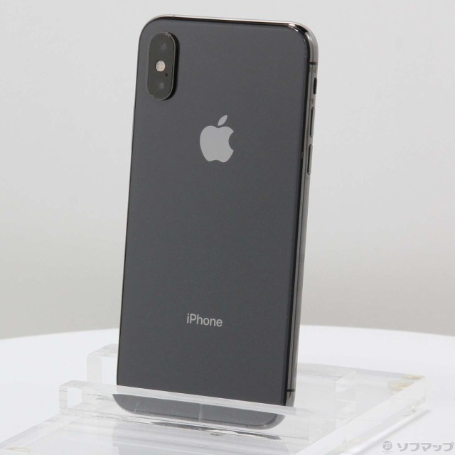 Apple iPhoneXS 256GB スペースグレイ NTE02J/A SIMフリー(377-ud) 携帯電話本体