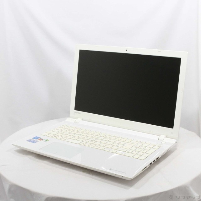 (中古)dynabook 格安安心パソコン dynabook T45/U PT45UWY-SWA リュクスホワイト (Windows 10)(349-ud)