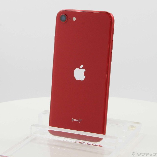 中古)Apple iPhone SE 第2世代 64GB プロダクトレッド MHGR3J/A SIMフリー(349-ud) 携帯電話本体