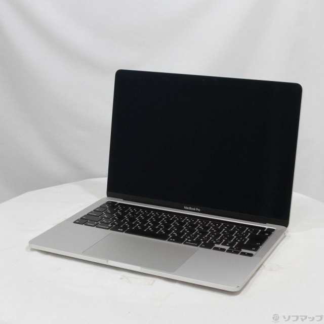 (中古)Apple MacBook Pro 13.3-inch Mid 2020 MXK72J/A Core_i5 1.4GHz 8GB SSD512GB シルバー (10.15 Catalina)(377-ud)