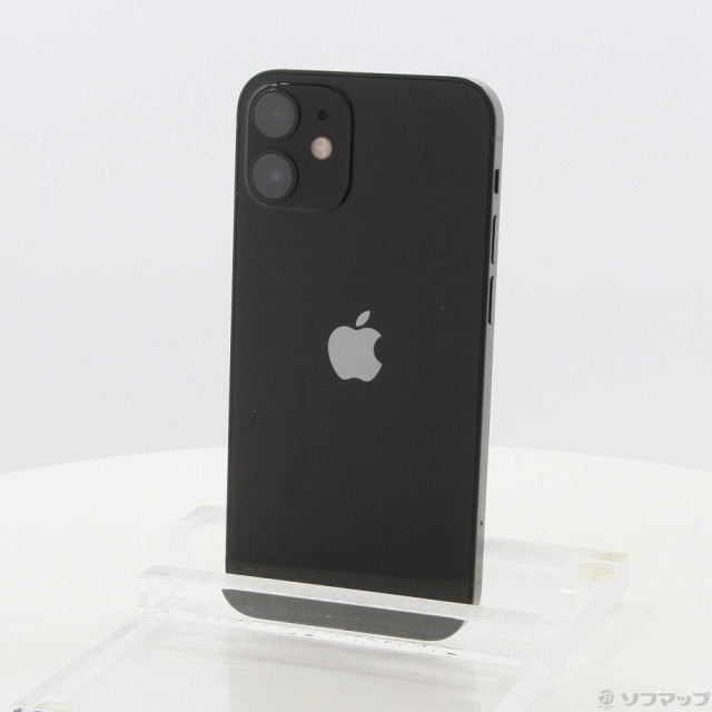 (中古)Apple iPhone12 mini 256GB ブラック MGDR3J/A SIMフリー(251-ud)