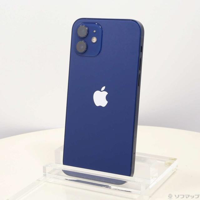 (中古)Apple iPhone12 64GB ブルー MGHR3J/A SoftBank(349-ud)の通販は