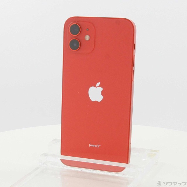 (中古)Apple iPhone12 128GB プロダクトレッド MGHW3J/A SIMフリー(276-ud)