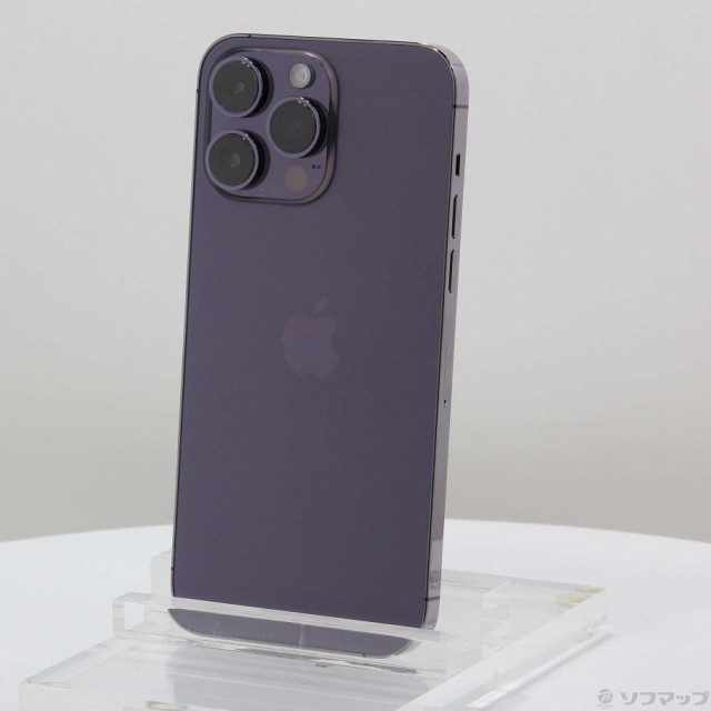(中古)Apple iPhone14 Pro Max 512GB ディープパープル MQ9J3J/A SIMフリー(377-ud)の通販は
