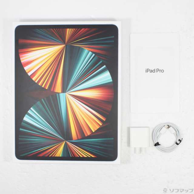 (中古)Apple iPad Pro 12.9インチ 第5世代 256GB シルバー MHNJ3J/A Wi-Fi(368-ud)