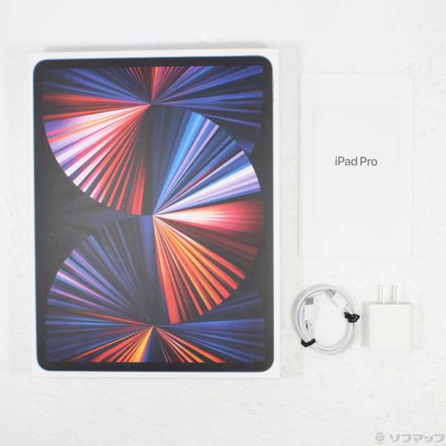 (中古)Apple iPad Pro 12.9インチ 第5世代 256GB スペースグレイ MHNH3J/A Wi-Fi(377-ud)