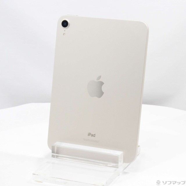 (中古)Apple iPad mini 第6世代 256GB スターライト MK7V3J/A Wi-Fi(344-ud)