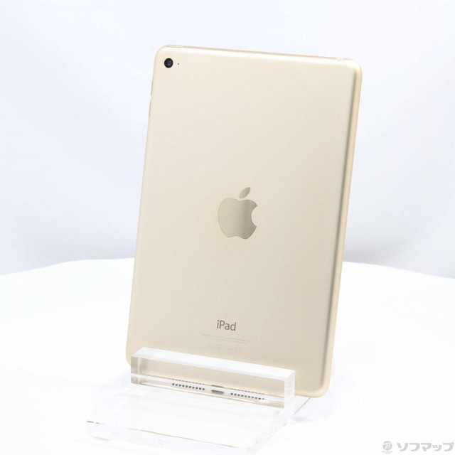 (中古)Apple iPad mini 4 128GB ゴールド MK9Q2J/A Wi-Fi(348-ud)