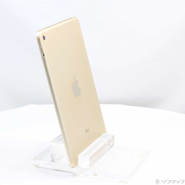 (中古)Apple iPad mini 4 128GB ゴールド MK9Q2J/A Wi-Fi(348-ud)