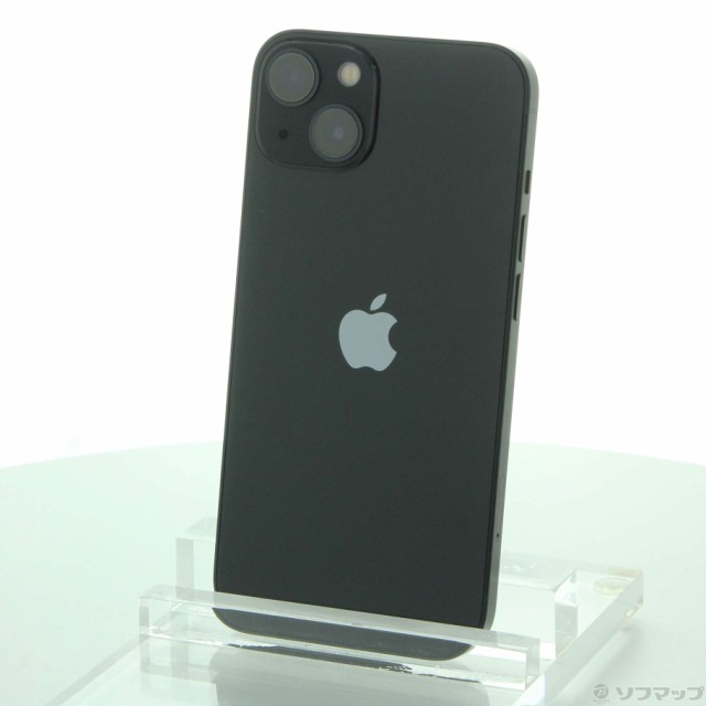 (中古)Apple iPhone13 128GB ミッドナイト MLNC3J/A SIMフリー(352-ud)