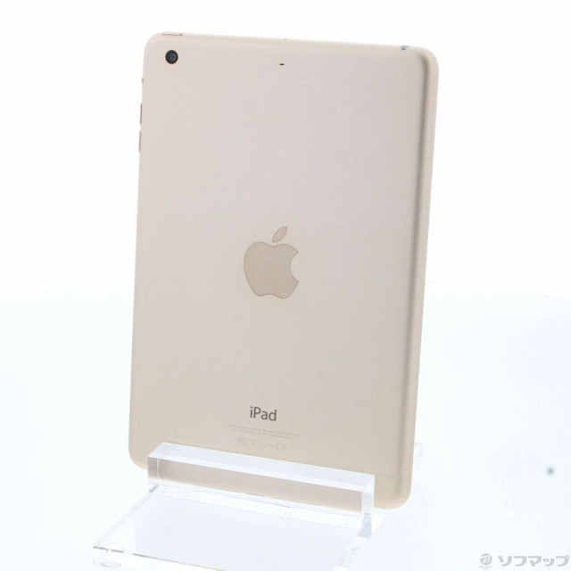 (中古)Apple iPad mini 3 16GB ゴールド MGYE2J/A Wi-Fi(262-ud)の通販は 8,131円