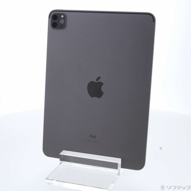 (中古)Apple iPad Pro 11インチ 第3世代 128GB スペースグレイ MHQR3J/A Wi-Fi(258-ud)