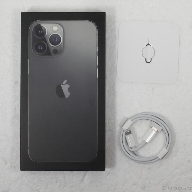 中古)Apple iPhone13 Pro Max 256GB グラファイト MLJ83J/A SIM
