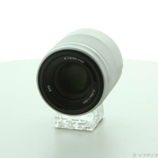 (中古)SONY E 50mm F1.8 OSS SEL50F18 Eレンズ/シルバー(198-ud)の通販は