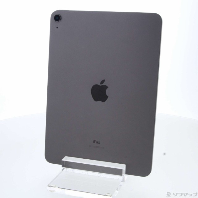 (中古)Apple iPad Air 第4世代 64GB スペースグレイ MYFM2J/A Wi-Fi(258-ud)