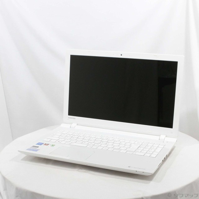 (中古)TOSHIBA 格安安心パソコン dynabook EX/36TW PTE3TWP-SWA リュクスホワイト (Windows 10)(349-ud)