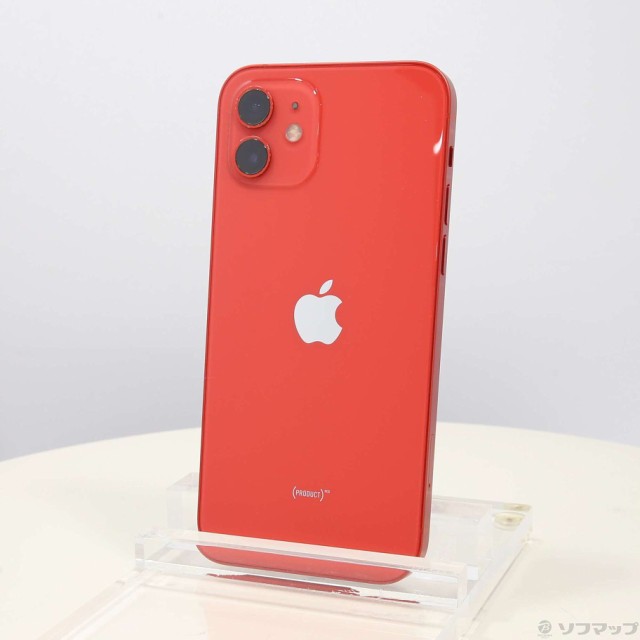 (中古)Apple iPhone12 128GB プロダクトレッド MGHW3J/A SIMフリー (ネットワーク利用制限▲)(262-ud)