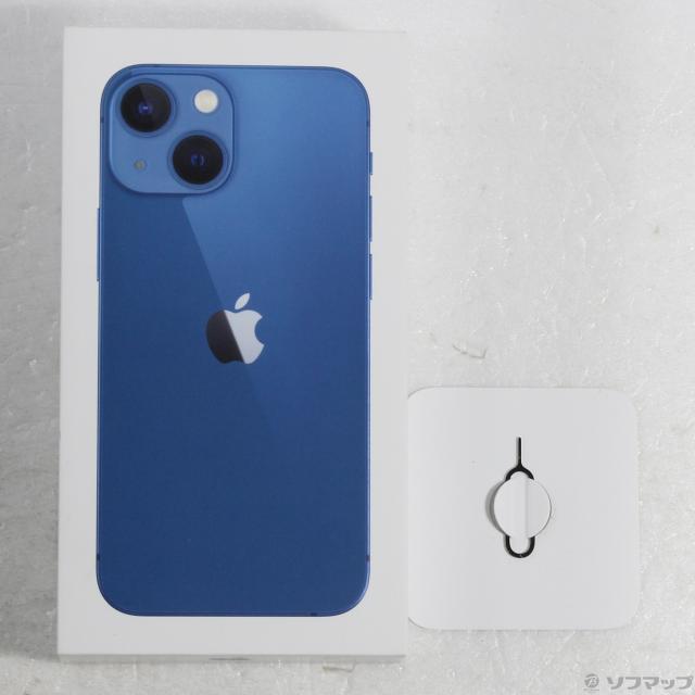中古)Apple iPhone13 mini 256GB ブルー MLJN3J/A SIMフリー(269