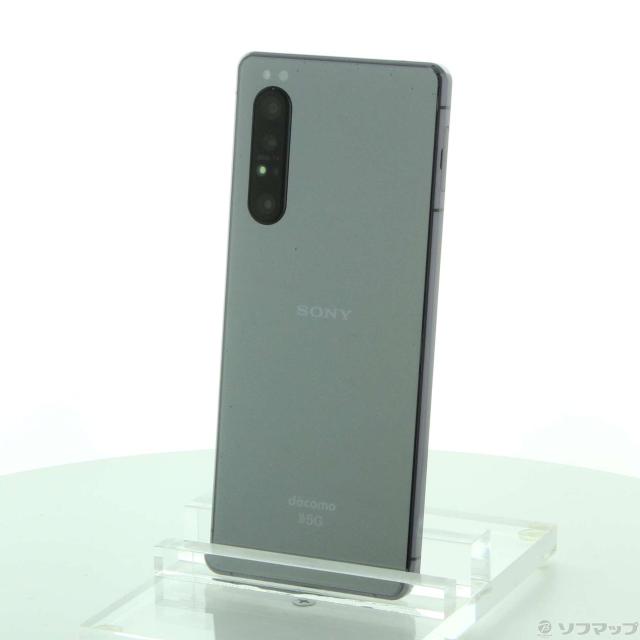 中古)SONY Xperia 1 II 128GB パープル SO-51A docomoロック解除