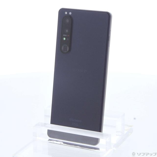 中古)SONY Xperia 1 III 256GB フロストパープル SO-51B docomoロック 