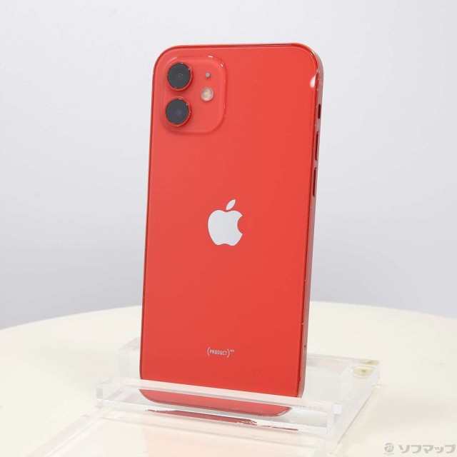 (中古)Apple iPhone12 128GB プロダクトレッド MGHW3J/A SIMフリー (ネットワーク利用制限▲)(262-ud)