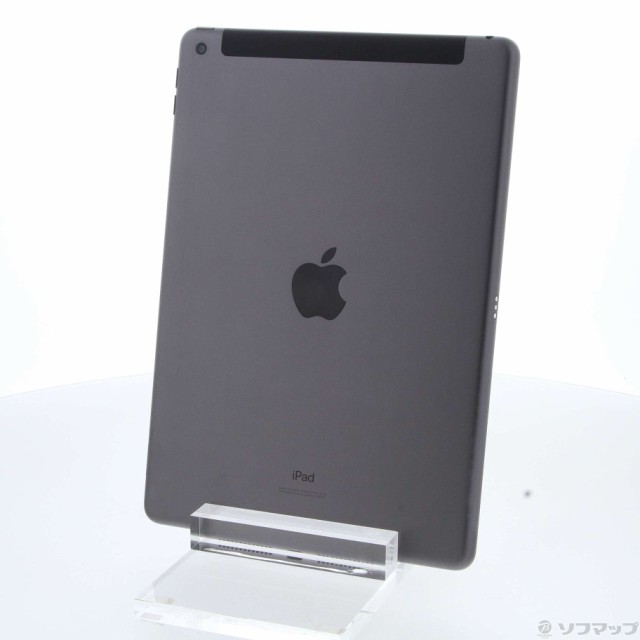 (中古)Apple iPad 第7世代 32GB スペースグレイ MW6A2J/A SIMフリー(348-ud)