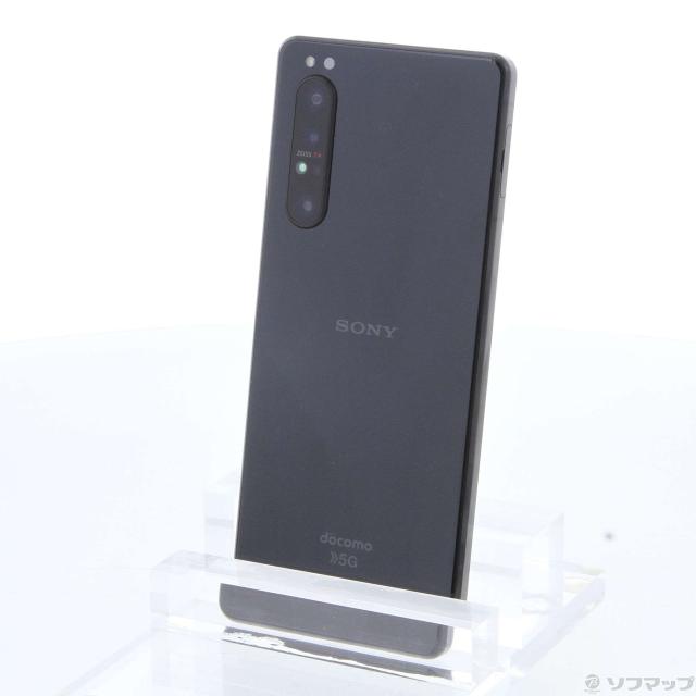 (中古)SONY Xperia 1 II 128GB ブラック SO-51A docomoロック解除SIMフリー(349-ud)の通販は 23,204円