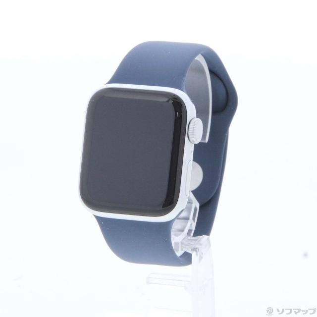 中古)Apple Apple Watch SE 第2世代 GPS 40mm シルバーアルミニウム 