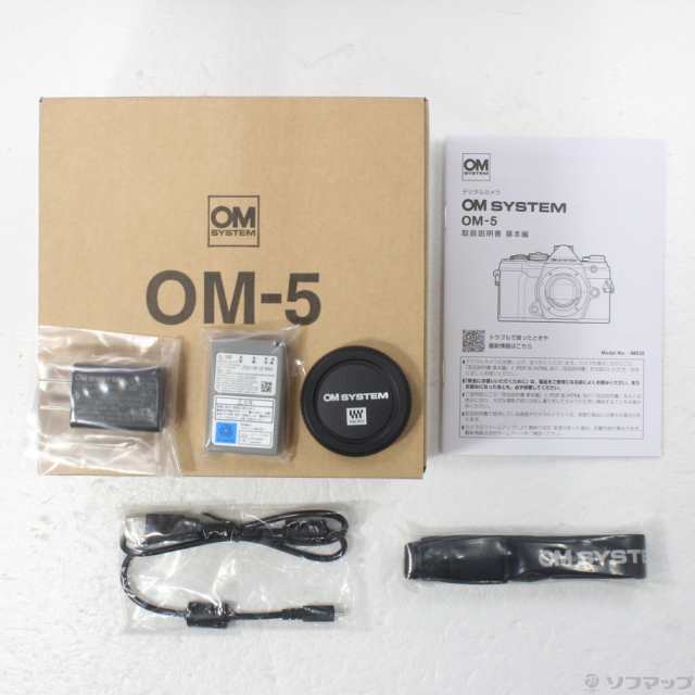 (中古)OM SYSTEM OM-5 ボディ ブラック(269-ud)