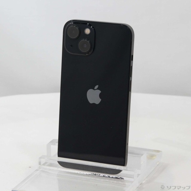 (中古)Apple iPhone13 128GB ミッドナイト MLNC3J/A SIMフリー(371-ud)