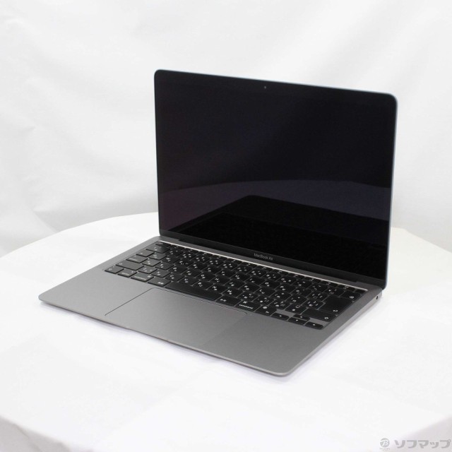 (中古)MacBook Air 13.3-inch Late 2020 MGN73J/A M1 8コアCPU_8コアGPU 8GB SSD512GB スペースグレイ (12.6 Monterey)(349-ud)