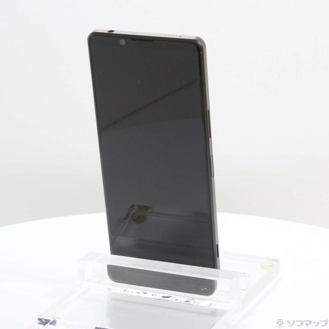 中古)SONY Xperia 1 II 256GB フロストブラック XQ-AT42 SIMフリー(348 
