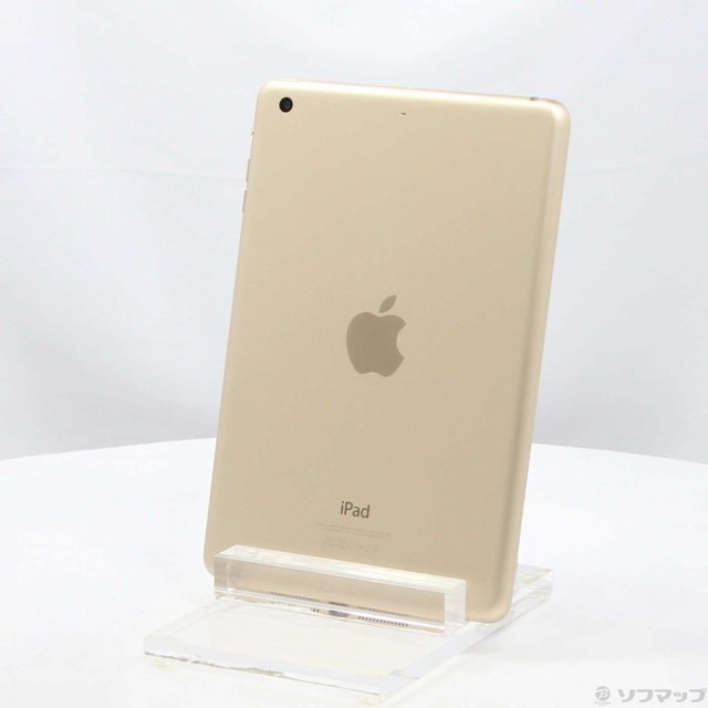 (中古)Apple iPad mini 3 128GB ゴールド MGYK2J/A Wi-Fi(262-ud)